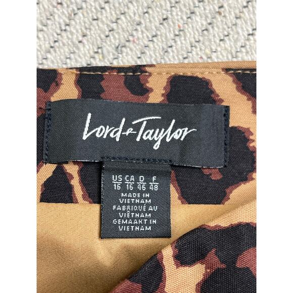 Lord & Taylor toasted coconut midi pencil skirt, NWT, size 16, MSRP $80 - Picture 7 of 13